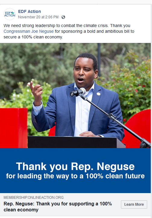 Thank You, Rep. Neguse