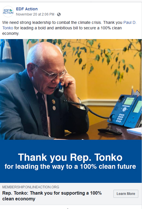 Thank You, Rep. Tonko