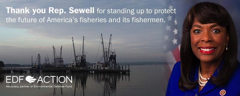 Thank You, Rep. Sewell Fisheries