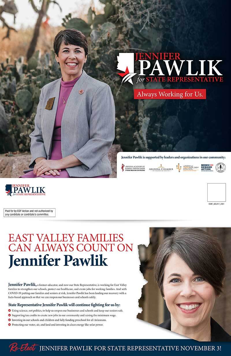 Mail piece for Jennifer Pawlik 