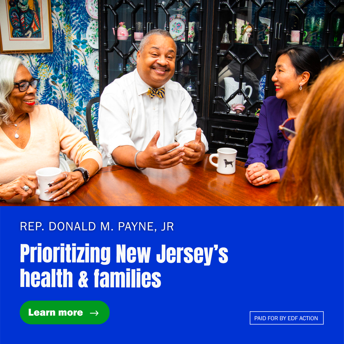 Rep. Payne, Jr. Prioritizing New Jersey's Health &amp; Families