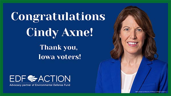 Congrats Cindy Axne