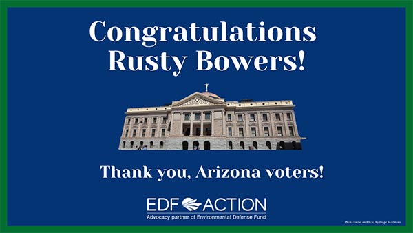 Congrats Rusty Bowers