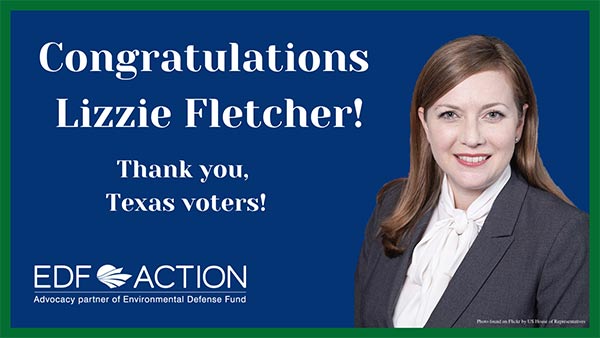 Congrats Lizzie Fletcher