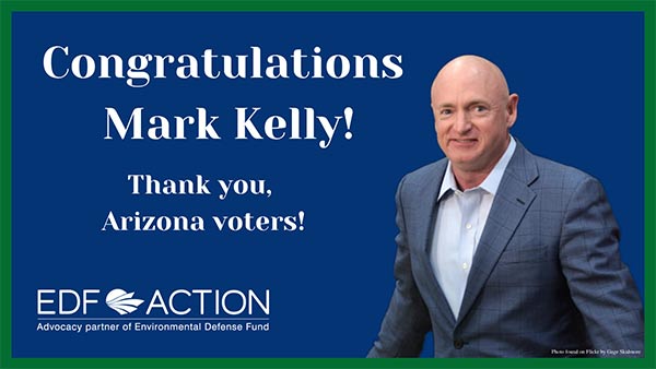 Congrats Mark Kelly