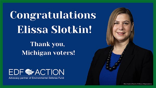 Congrats Elissa Slotkin