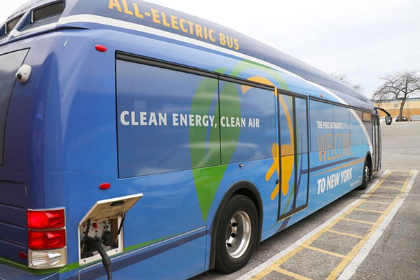 Clean energy bus