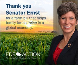 Thank you Senator Ernst