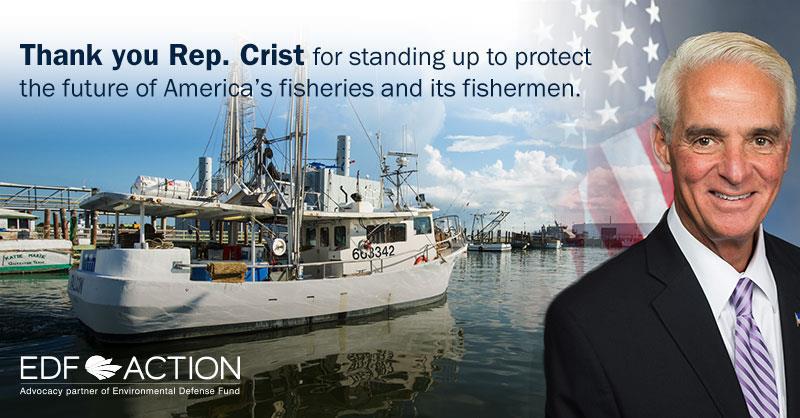 Thank You, Rep. Crist Fisheries