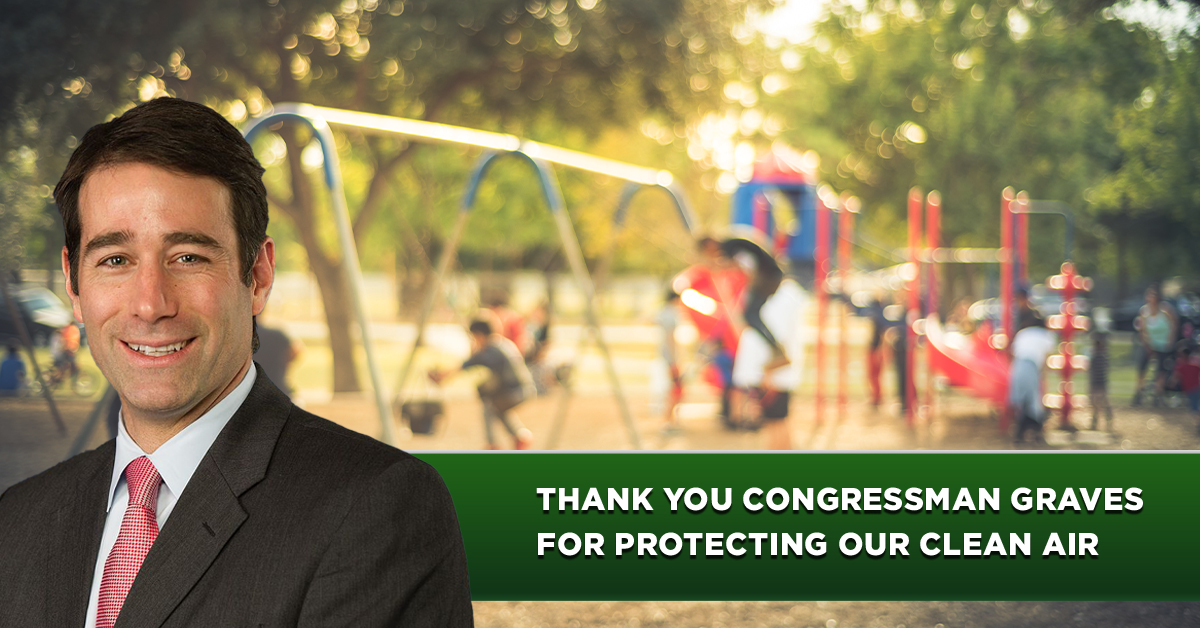 Thank You, Rep. Graves
