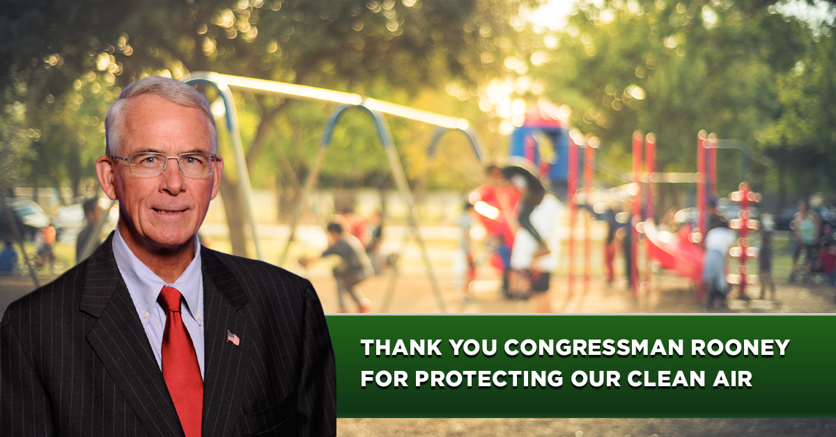 Thank you, Rep. Rooney