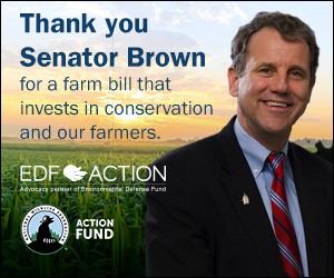 Thank You, Sen. Brown farm bill 
