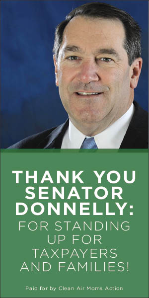 Thank You, Sen. Donnelly Methane vote