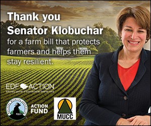 Thank You, Sen. Klobuchar farm bill 