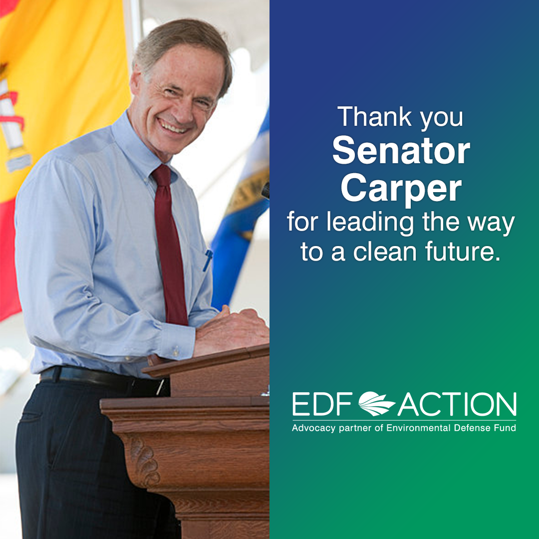 Thank you Senator Carper