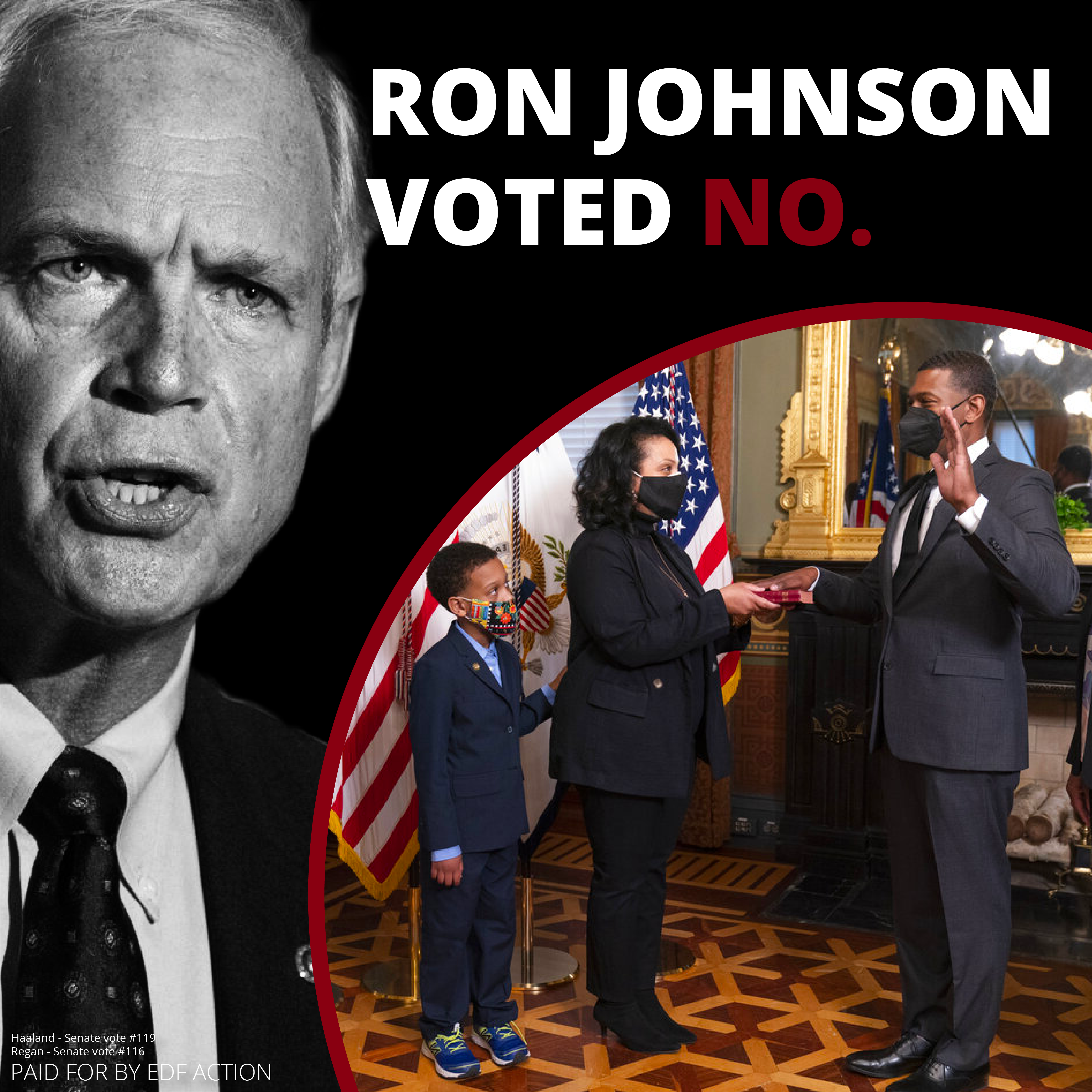 Johnson Voted No for Regan Nomination 