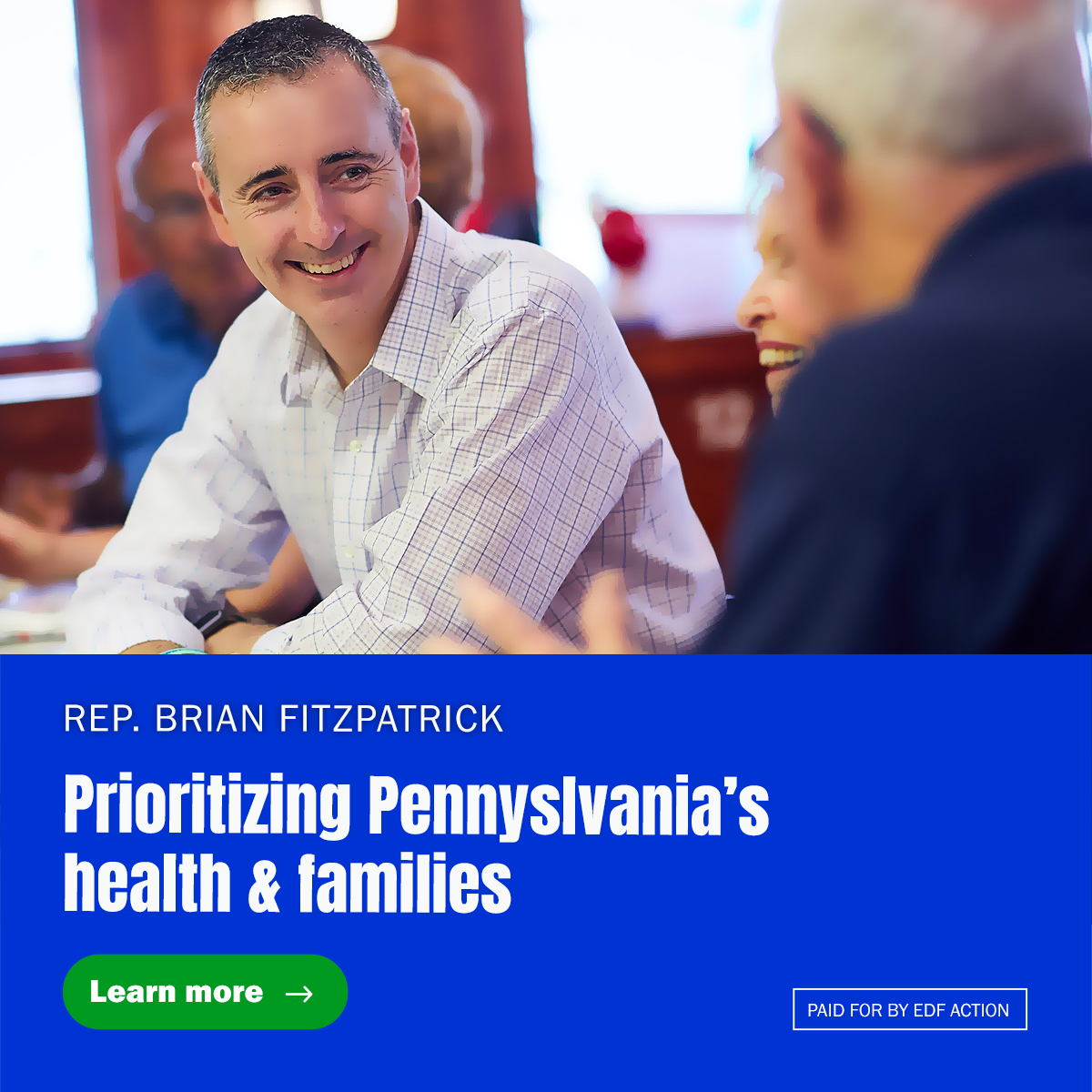 Rep. Fitzpatrick Prioritizing Pennsylvania's Health & Families