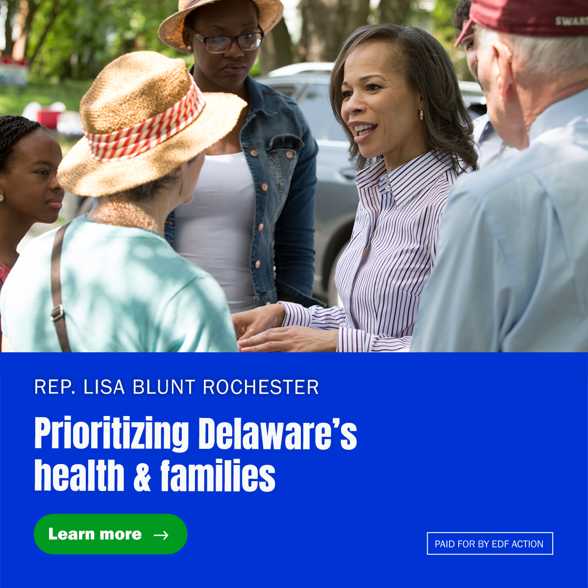 Rep. Blunt Rochester Prioritizing Delaware's Health &amp; Families