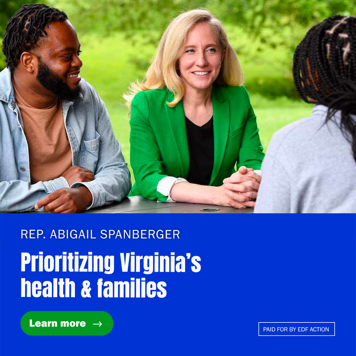 Rep. Spanberger Prioritizing Virginia's Health & Families